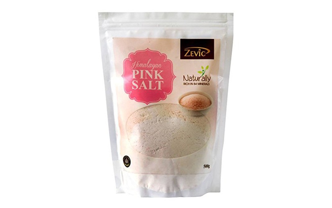 Zevic Himalayan Pink Salt    Pack  500 grams